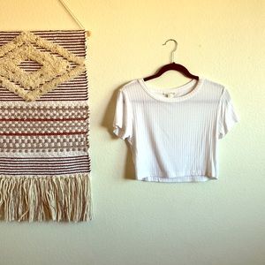 Forever 21 short sleeve crop top